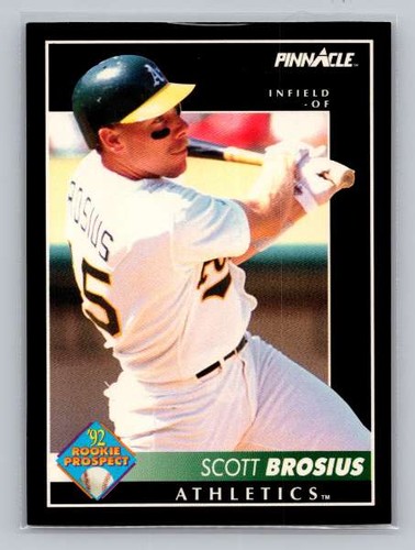 1992 scott brosius pinnacle - scott,