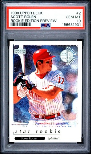 Upper deck 1998 scott rolen - upper,
