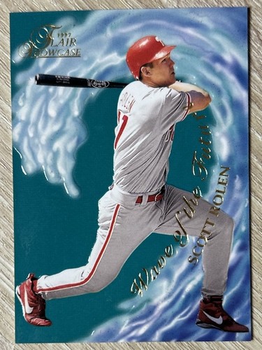 Scott rolen 1997 flair vetrina - scott,