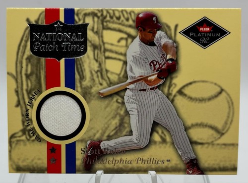 Carta baseball 2001 fleer - carta,