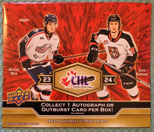 2023 upper deck chl - 2023-24, hockey