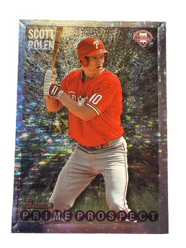 1995 bowman scott rolen - bowman, rookie