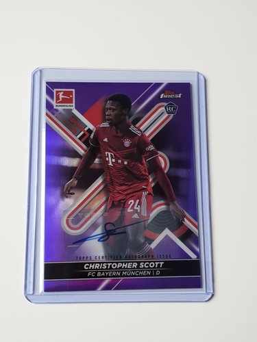 Topps finest 2021 christopher - topps,